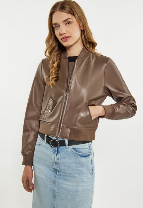 Dreimaster Jas Dames taupe - Image 3
