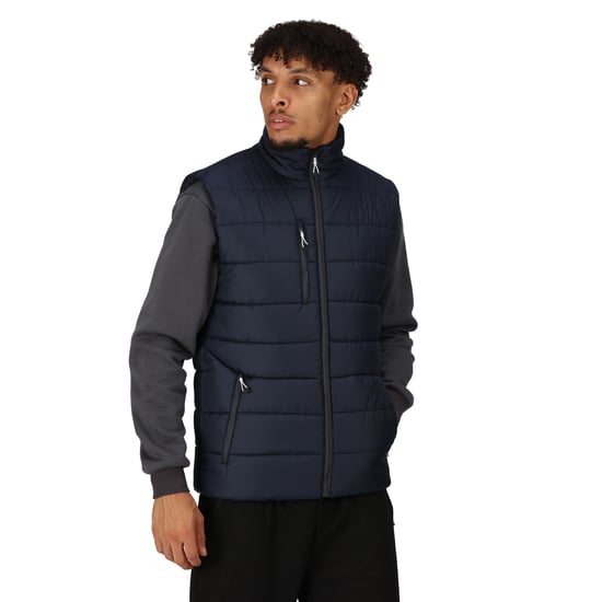 Regatta Mens Navigate Thermal Body Warmer (Navy/Seal Grey)