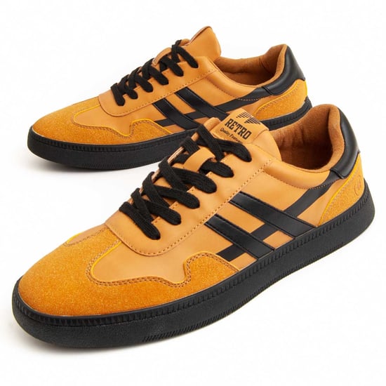 Montevita Sneaker Retro In Mustard