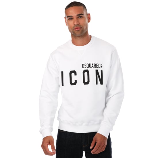 Men's DSquared2 Icon Sweatshirt in White - Image 1