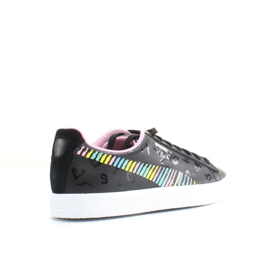 Puma Clyde x Bradley Theodore Black Leather Mens Lace Up Trainers 369555 01