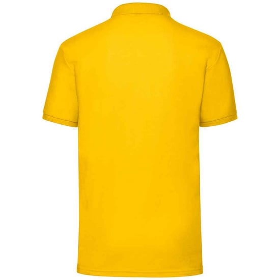 Fruit of the Loom Heren Piqué Polo Shirt (Zonnebloem) - Image 2