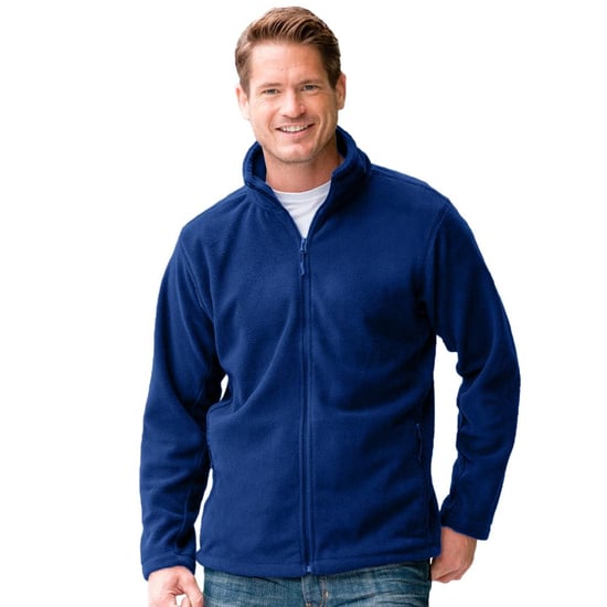 Russell Heren Full Zip Outdoor Fleece Jacket (Helder Koninklijk) - Image 3
