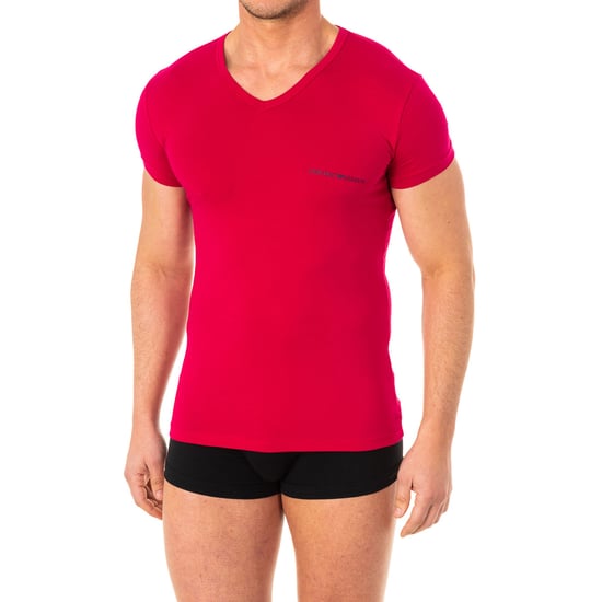 Men's short-sleeved V-neck t-shirt 110810-8P717