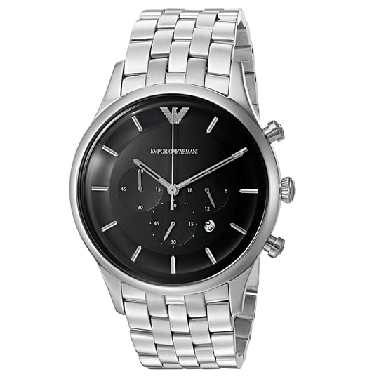 Emporio Armani Herenhorloge Kwarts Zilver - Image 1