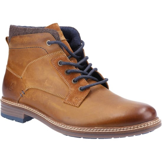 Hush Puppies Joel Leren Herenlaarzen Camel - Image 1