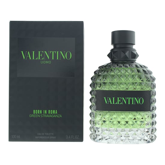 Valentino Uomo Born In Roma Green Stravaganza Eau de Toilette 100ml - Image 1