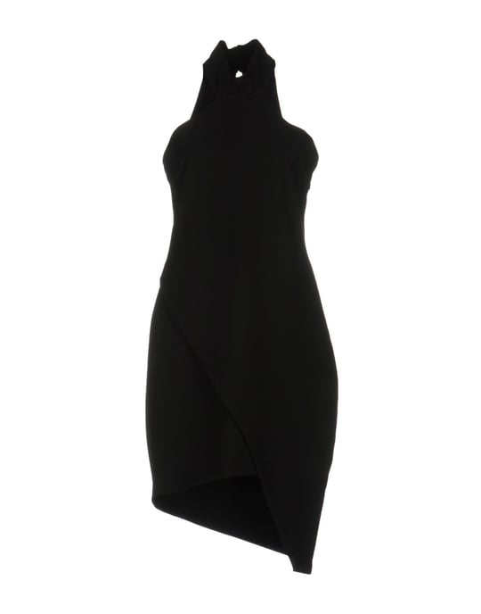 Dress Federica Tosi Black Women's Polyester