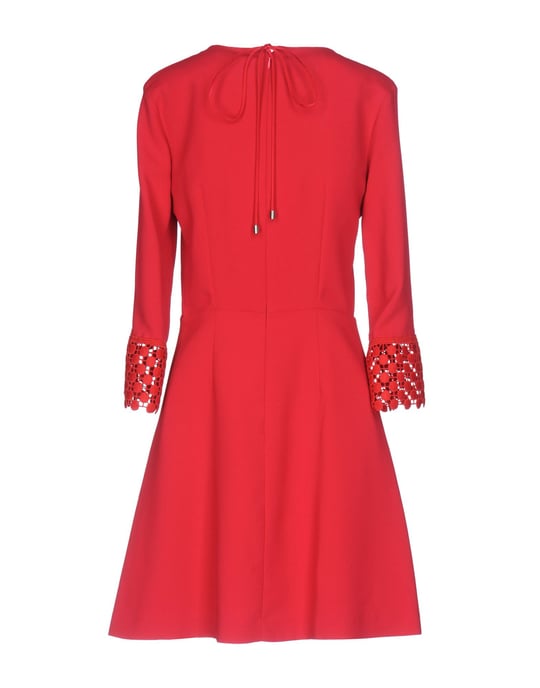 Pinko Red Long Sleeve Dress