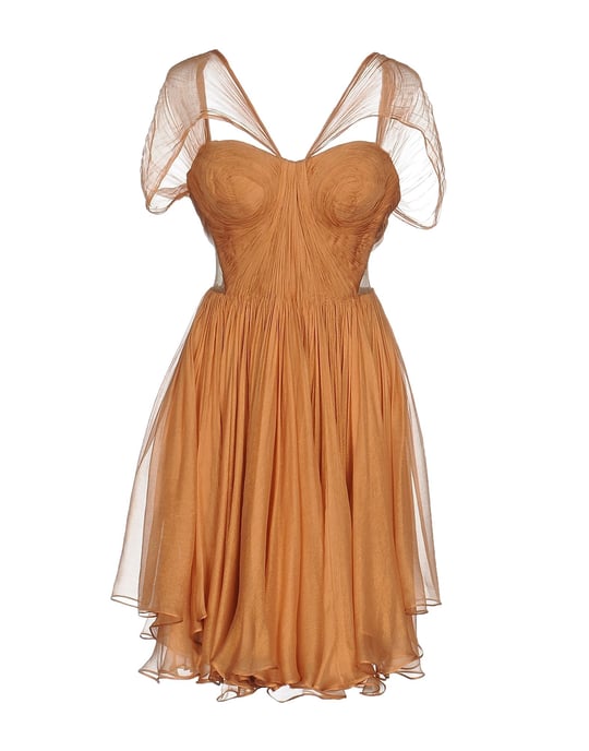 Dress Maria Lucia Hohan Apricot Women's Silk
