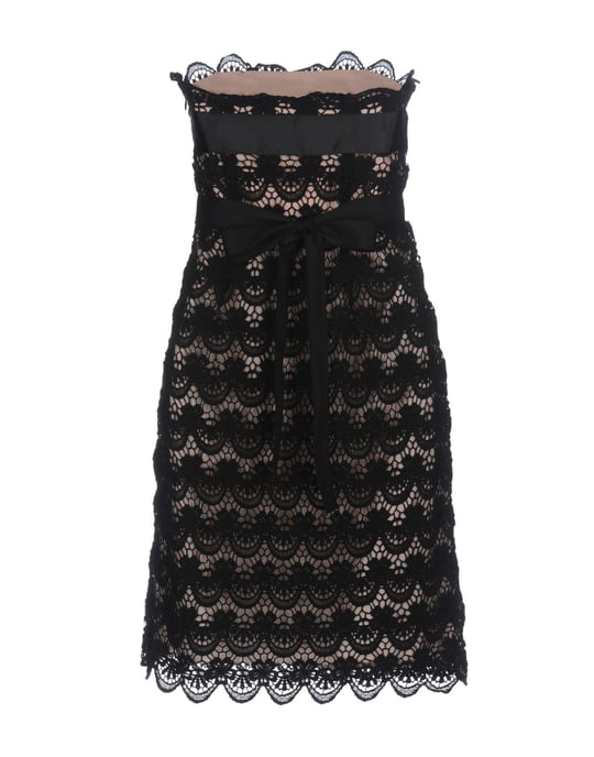 Philosophy Di Alberta Ferretti Black Lace Dress