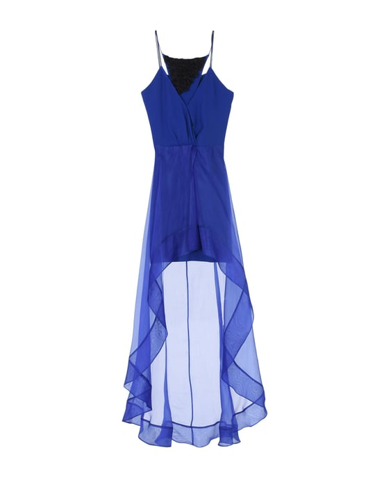 Hanita Blue Crepe Dress