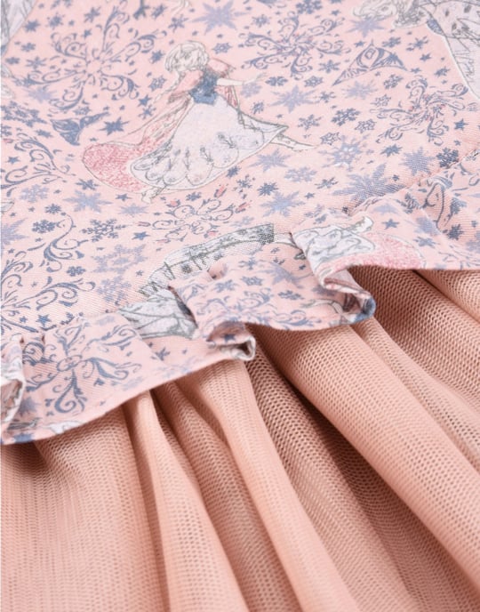 Wheat X Disney Pale Pink Girls' Dress