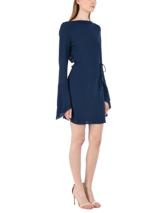 Bec & Bridge Dark Blue Belted Dress