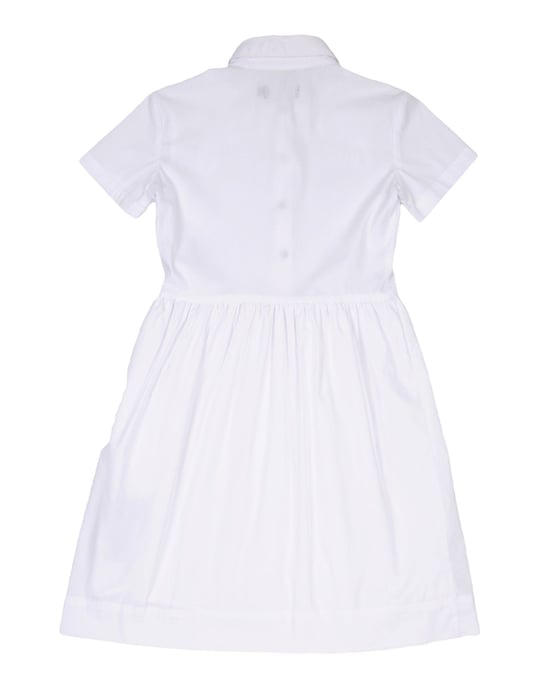 John Richmond White Girls' Cotton Dress
