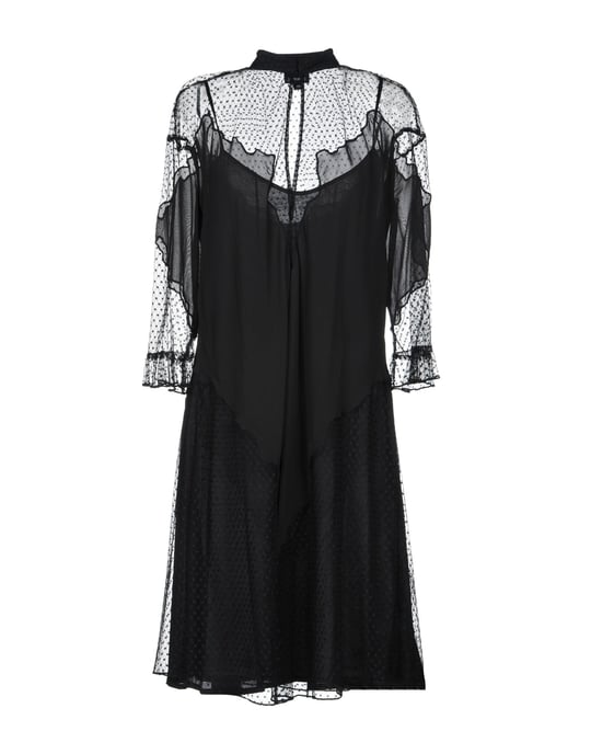 Just Cavalli Black Long Sleeve Dress