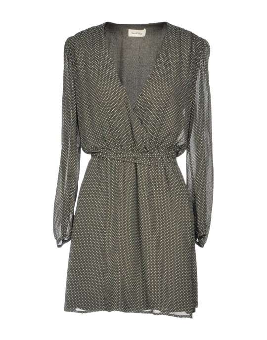 American Vintage Military Green Short Dress