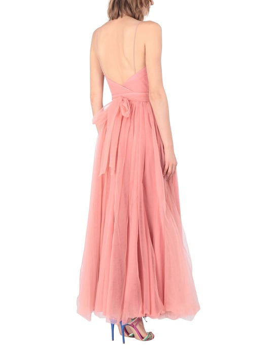 True Decadence Pastel Pink Full Length Dress