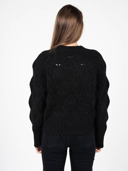 Silvian Heach Pullover Oversize Woman's Black