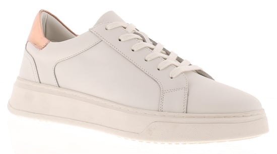 Hush Puppies Camille Leren Witte Sneakers Voor Dames - Image 1