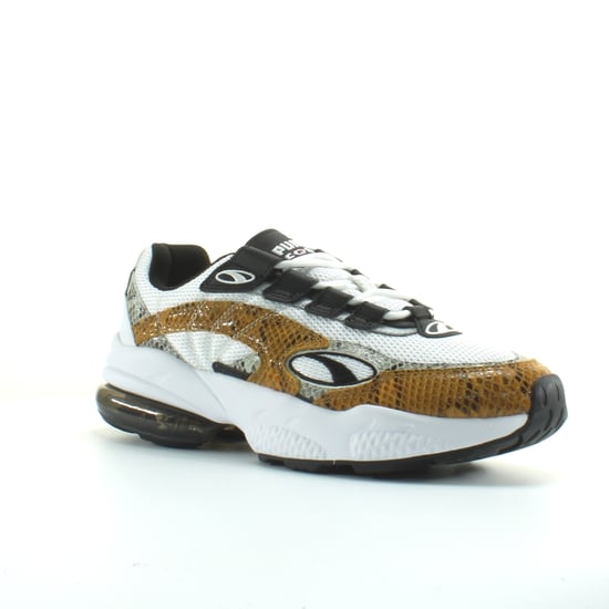 Puma Cell Venom Animal Kingdom White Textile Mens Lace Up Trainers 371786 01