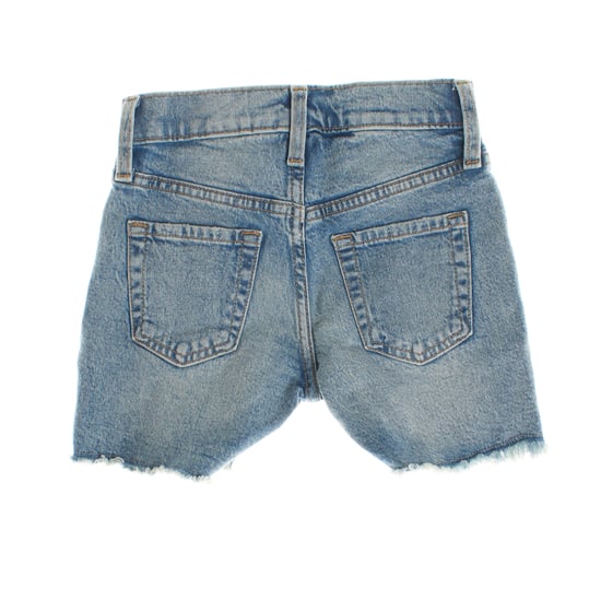 Loose high-waisted Bermuda shorts 600982 for girls