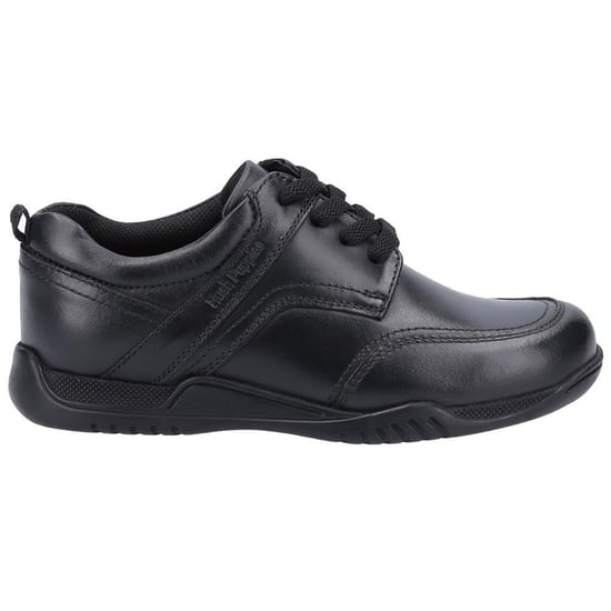 Hush Puppies Jongens Harvey Leren Schoolschoenen (Zwart) - Image 2