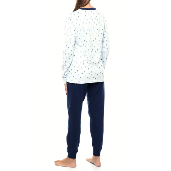 KLP2 Women's Long Sleeve Plush Winter Pajamas