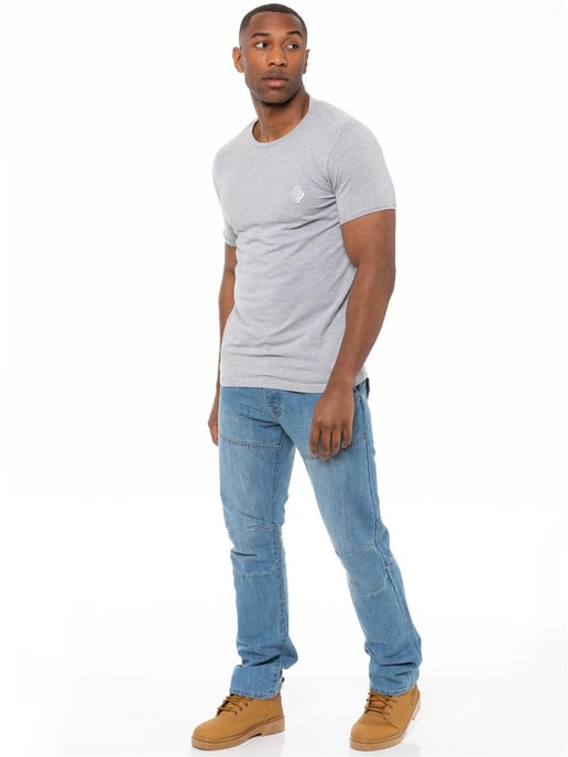 Enzo Denim Jeans Rechte Pijp Heren - Hemelsblauw - Image 6