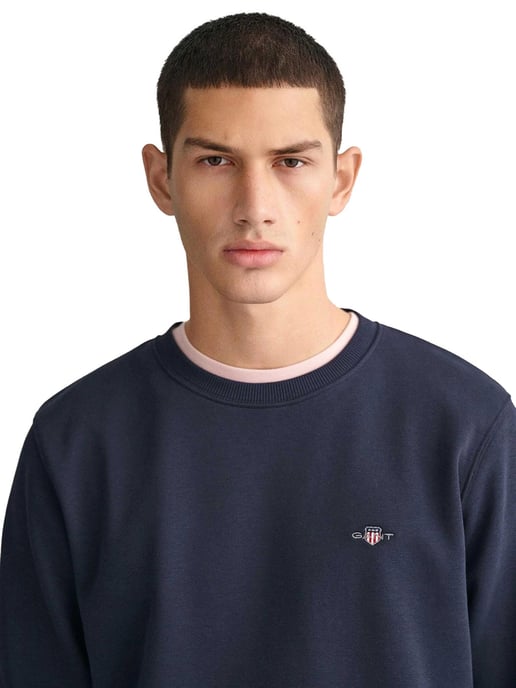 Gant heren Shield crew neck sweatshirt - Image 3