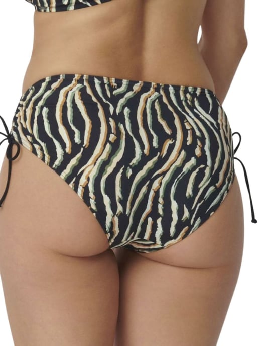 Charm Elegance 2.0 Midi Bikini Brief Brown Dark Combination