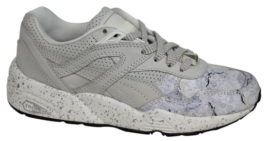 Puma R698 ROXX Whisper White Mens Lace Up Trinomic Trainers 360857 03 B1C