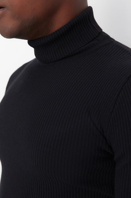 Trendyol Heren Coltrui Bodycon Trui - Image 3