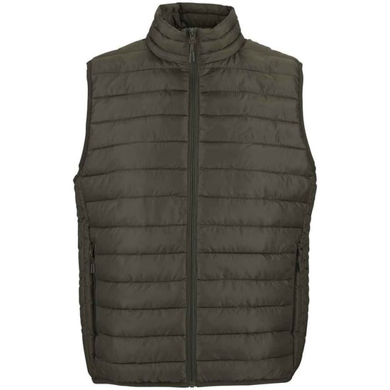 SOLS Heren Stream Body Warmer (Leger) - Image 1