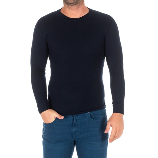 Long-sleeved T-shirt with half-high collar 1625-H man