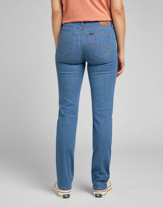 Lee - Marion Straight Fresh Clean Light Jeans