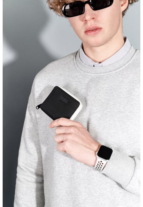 Selus Chunky Zip Round Wallet