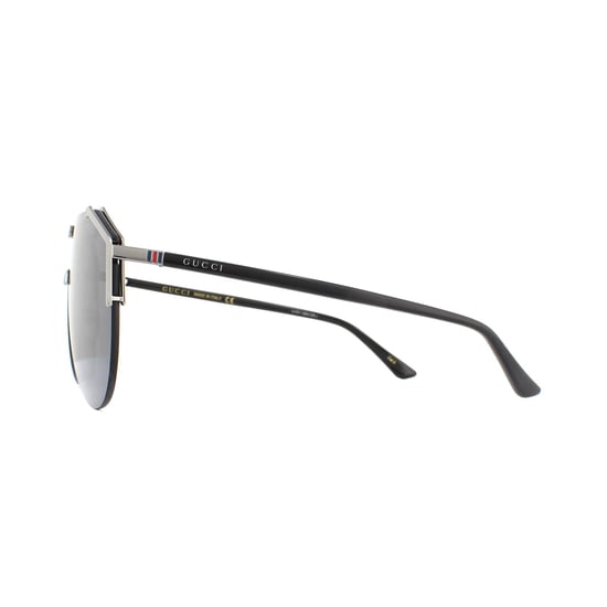 Gucci Zonnebril GG0584S 001 Ruthenium En Zwart Grijs - Image 3