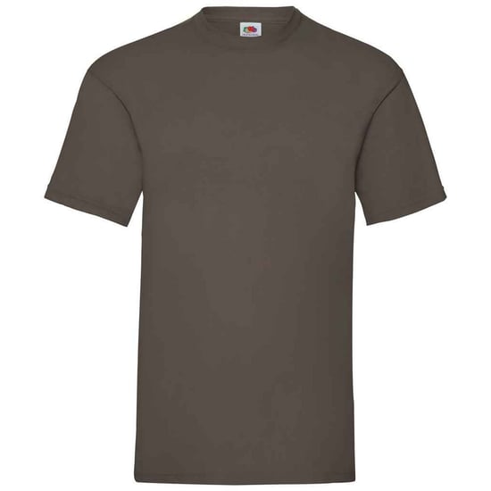 Fruit of the Loom Heren Valueweight T-Shirt (Chocolade) - Image 1
