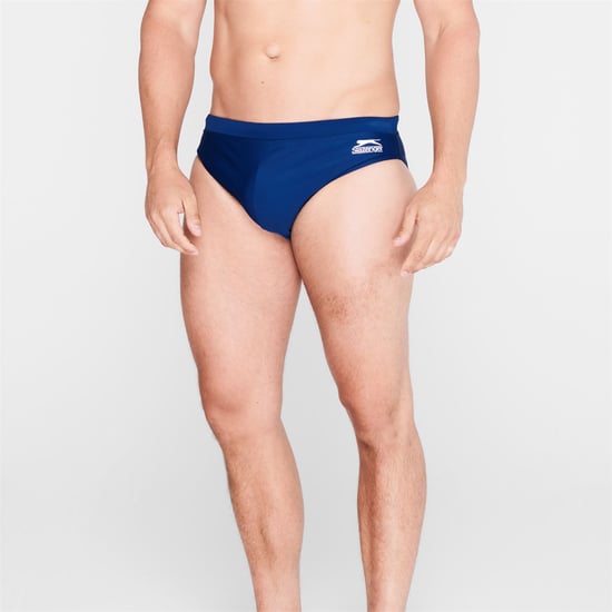 Slazenger Mens Basic Brief Swimming Briefs Bottoms Swimwear Beachwear Sea Pool