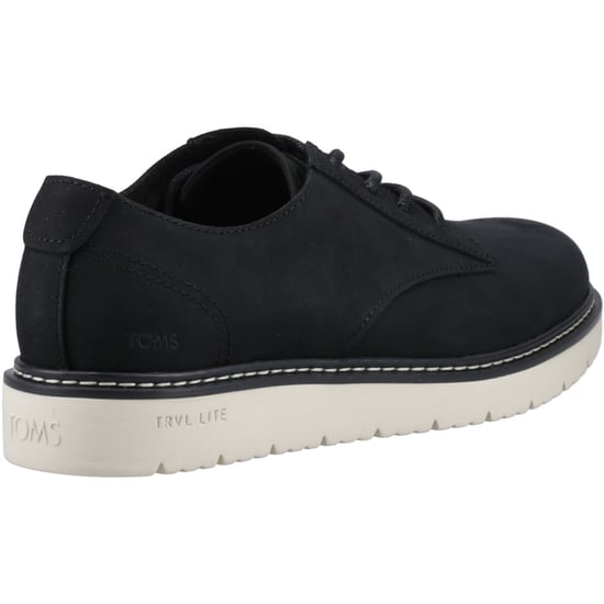 TOMS Navi TRVL LITE Leer Heren Zwart Oxford Schoenen - Image 2