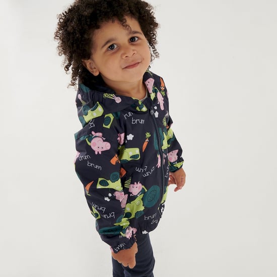 Regatta Kinder/Kinder Peppa Pig Trekker Jasje (Marine) - Image 5