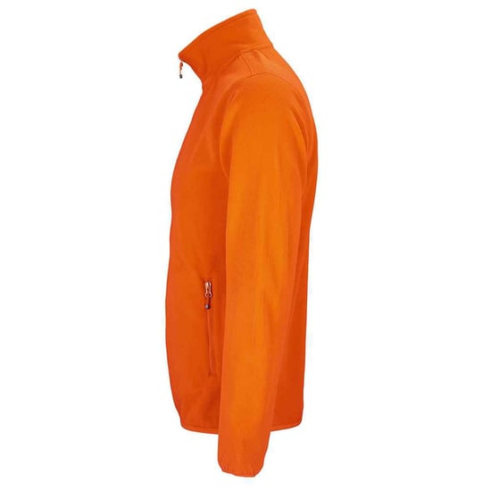 SOLS Heren Factor Gerecycleerd Fleece Jas (Oranje) - Image 2