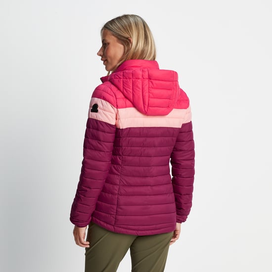 Garriston Womens Padded Jacket Raspberry/Magenta Pink