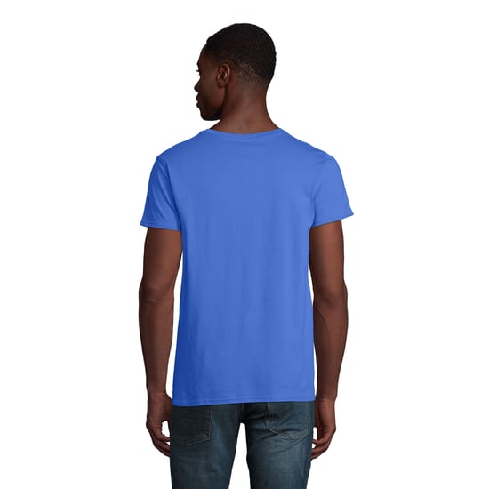 SOLS Heren Pioneer Biologisch Katoenen T-Shirt (Koningsblauw) - Image 2