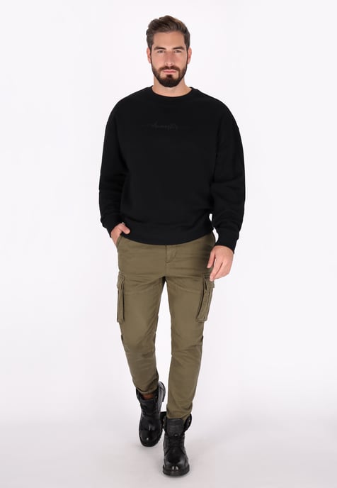 Dreimaster Sweatshirt Heren zwart - Image 2