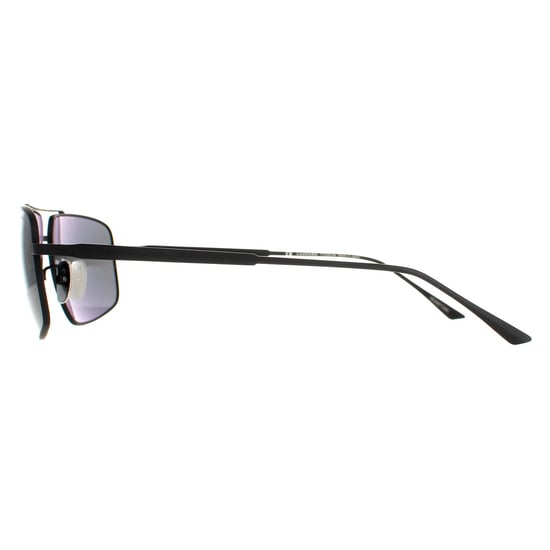 Chopard Aviator Mens Semi Matte Black Smoke Polarised  SCHF21M