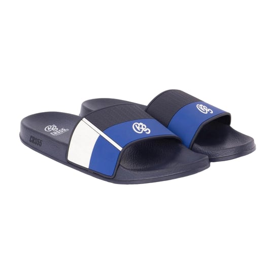 Crosshatch Heren Rentrays Sliders (Blauw) - Image 1