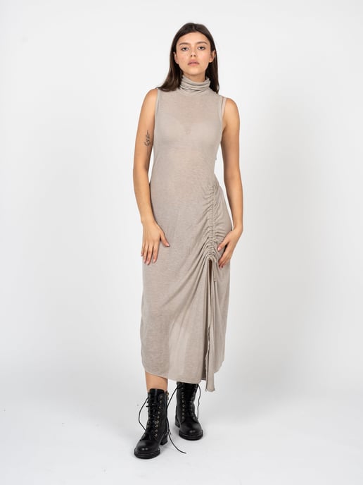 La Haine Inside Us Dress Woman's Beige