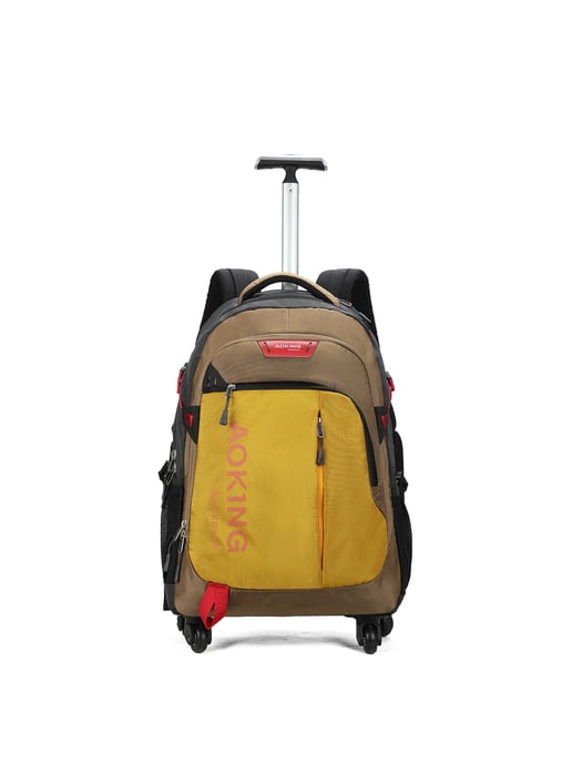 Aoking Rugzak Uniseks LIGHT BROWN - Image 1